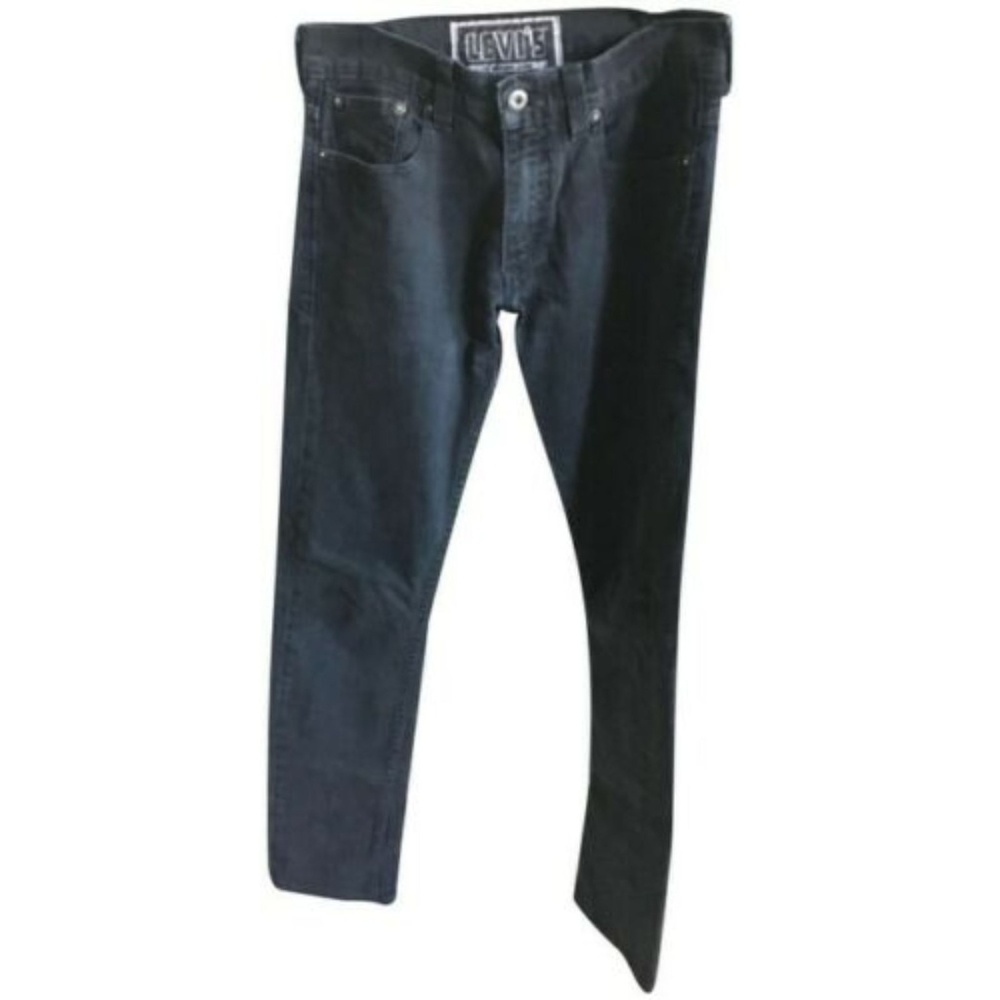 Levi's 511 Black Dark Rinse Straight Leg Jeans